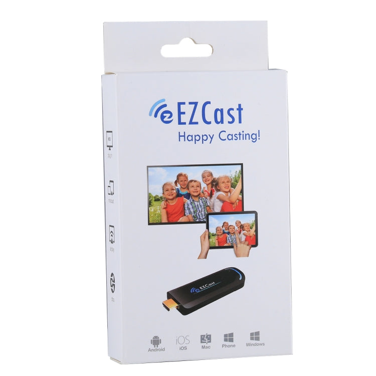 EZCast 5G Wireless WiFi Display Dongle Receiver Airplay Miracast DLNA 1080P HDMI TV Stick for iPhone, Samsung, and other Android Smartphones
