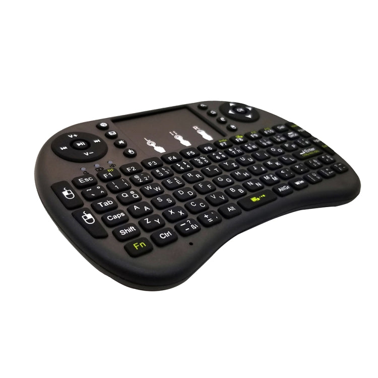 Support Language: German i8 Air Mouse Wireless Keyboard with Touchpad for Android TV Box & Smart TV & PC Tablet & Xbox360 & PS3 & HTPC/IPTV