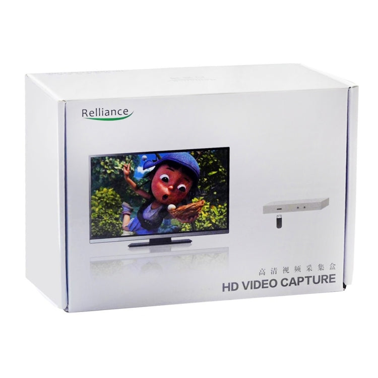 REL011 HDMI Game Capture 1080P HD Video Capture with Remote Controller, Support HDCP Protocol, YPBPR & HDMI Input