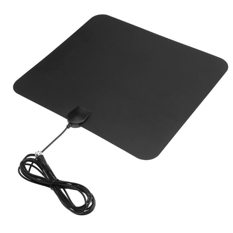 TY33 50 Miles Range 28dBi High Gain Amplified Digital HDTV Indoor TV Antenna with 4m Coaxial Cable & LED Light
