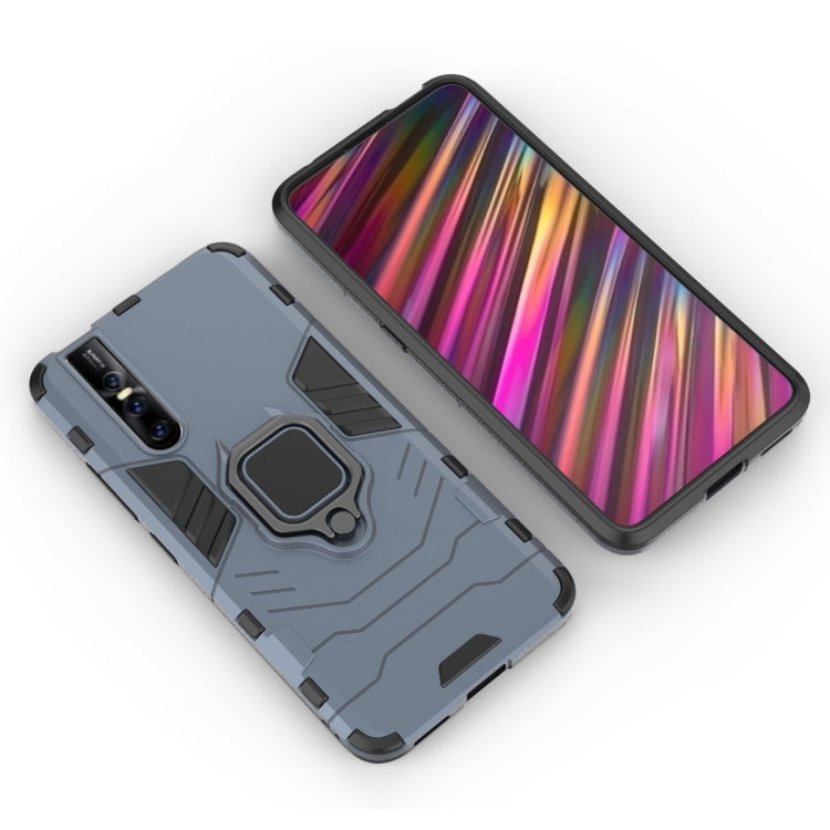 PC + TPU Shockproof Protective Case for Vivo V15 Pro, with Magnetic Ring Holder