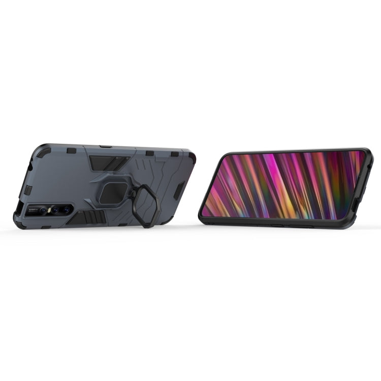 PC + TPU Shockproof Protective Case for Vivo V15 Pro, with Magnetic Ring Holder
