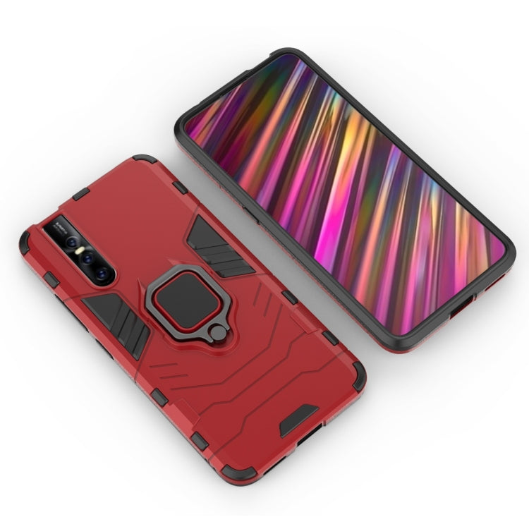 PC + TPU Shockproof Protective Case for Vivo V15 Pro, with Magnetic Ring Holder