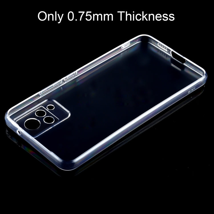 For vivo S9 0.75mm Ultra-thin Transparent TPU Soft Protective Case (Transparent)