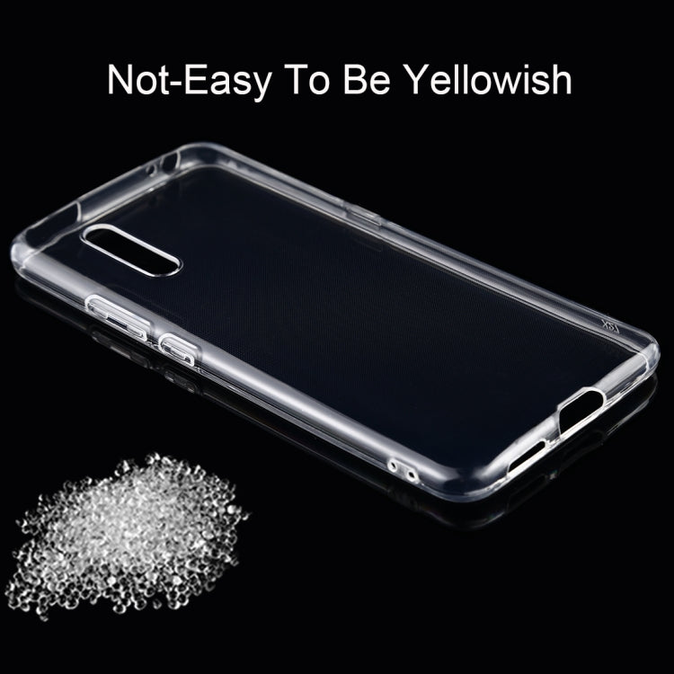 50 PCS 0.75mm Ultrathin Transparent TPU Soft Protective Case for Vivo X27