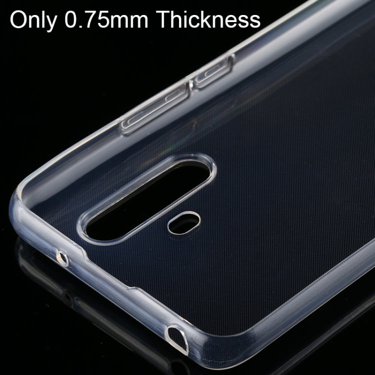 For Vivo X30 0.75mm Ultrathin Transparent TPU Soft Protective Case