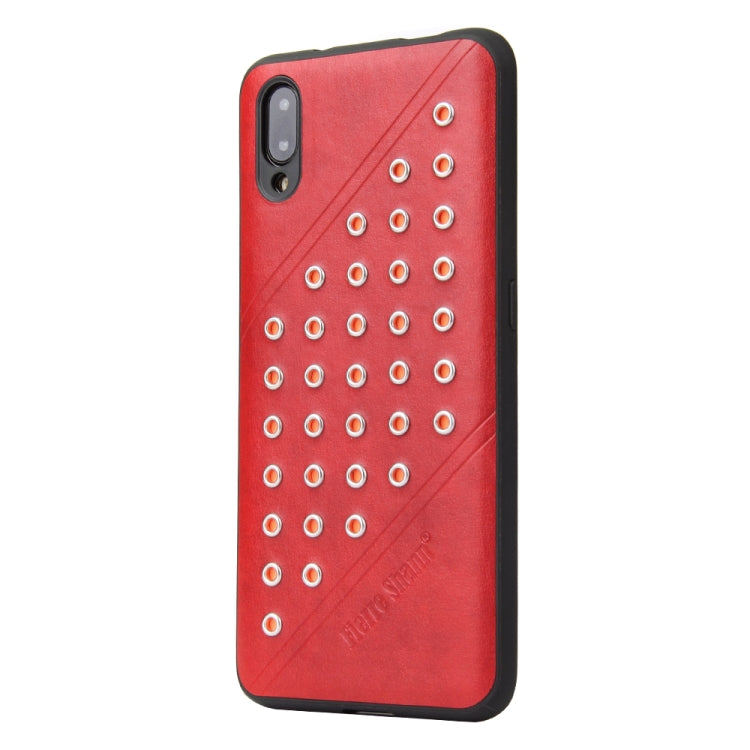 Star Series Retro Crazy Horse Texture PU Leather Case for Vivo NEX S (Red)