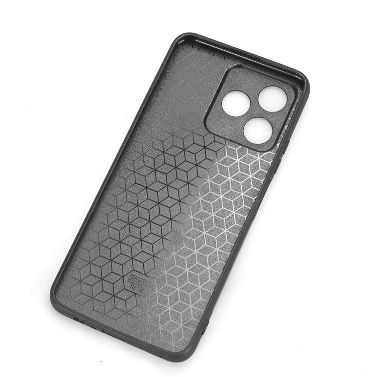 For Realme C53 4G / Narzo N53 4G Sewing Cow Pattern Skin PC + PU + TPU Phone Case
