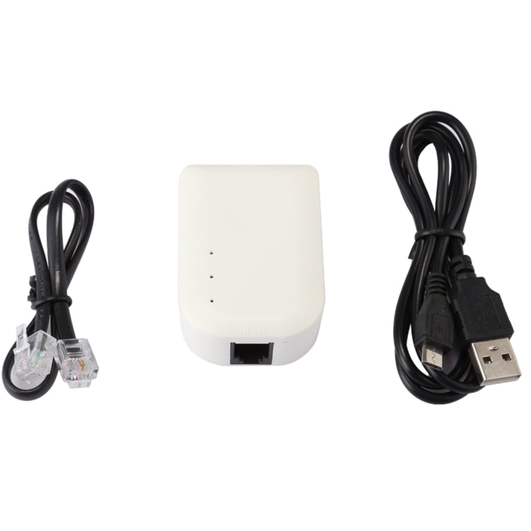 Analog Phone System Telephone Audio Voice Recorder Box with Lights, Support TF Card