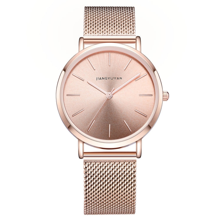 1650 JIAYUYAN Fashion & Simple Quartz Wrist Watch with Stainless Steel Strap/Band and Alloy Case  Watch For Women
