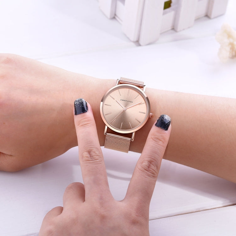 1650 JIAYUYAN Fashion & Simple Quartz Wrist Watch with Stainless Steel Strap/Band and Alloy Case  Watch For Women
