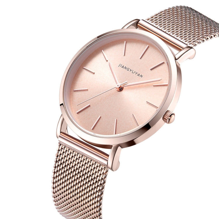 1650 JIAYUYAN Fashion & Simple Quartz Wrist Watch with Stainless Steel Strap/Band and Alloy Case  Watch For Women