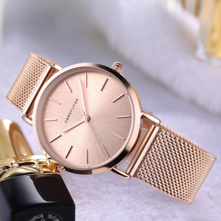 1650 JIAYUYAN Fashion & Simple Quartz Wrist Watch with Stainless Steel Strap/Band and Alloy Case  Watch For Women