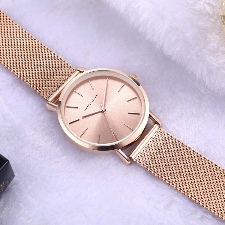1650 JIAYUYAN Fashion & Simple Quartz Wrist Watch with Stainless Steel Strap/Band and Alloy Case  Watch For Women
