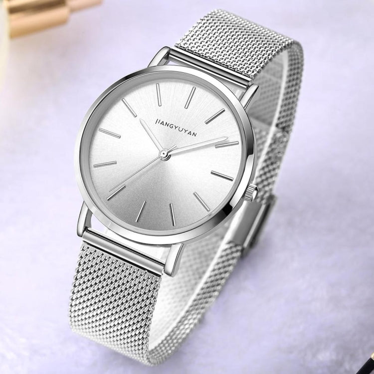 1650 JIAYUYAN Fashion & Simple Quartz Wrist Watch with Stainless Steel Strap/Band and Alloy Case  Watch For Women
