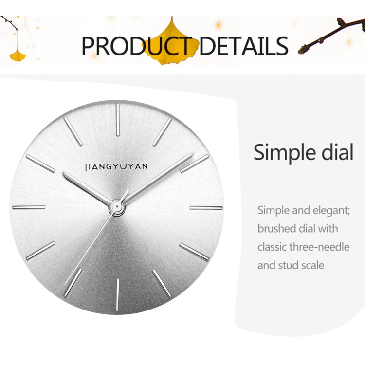 1650 JIAYUYAN Fashion & Simple Quartz Wrist Watch with Stainless Steel Strap/Band and Alloy Case  Watch For Women