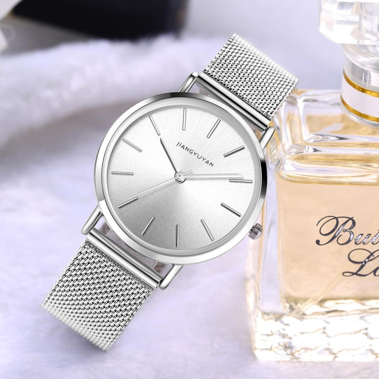 1650 JIAYUYAN Fashion & Simple Quartz Wrist Watch with Stainless Steel Strap/Band and Alloy Case  Watch For Women