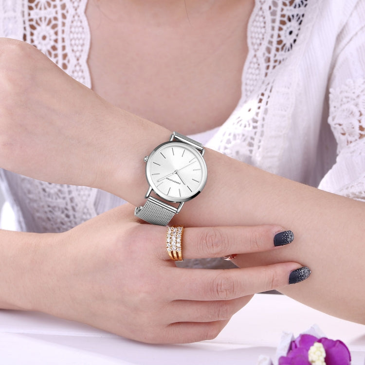 1650 JIAYUYAN Fashion & Simple Quartz Wrist Watch with Stainless Steel Strap/Band and Alloy Case  Watch For Women