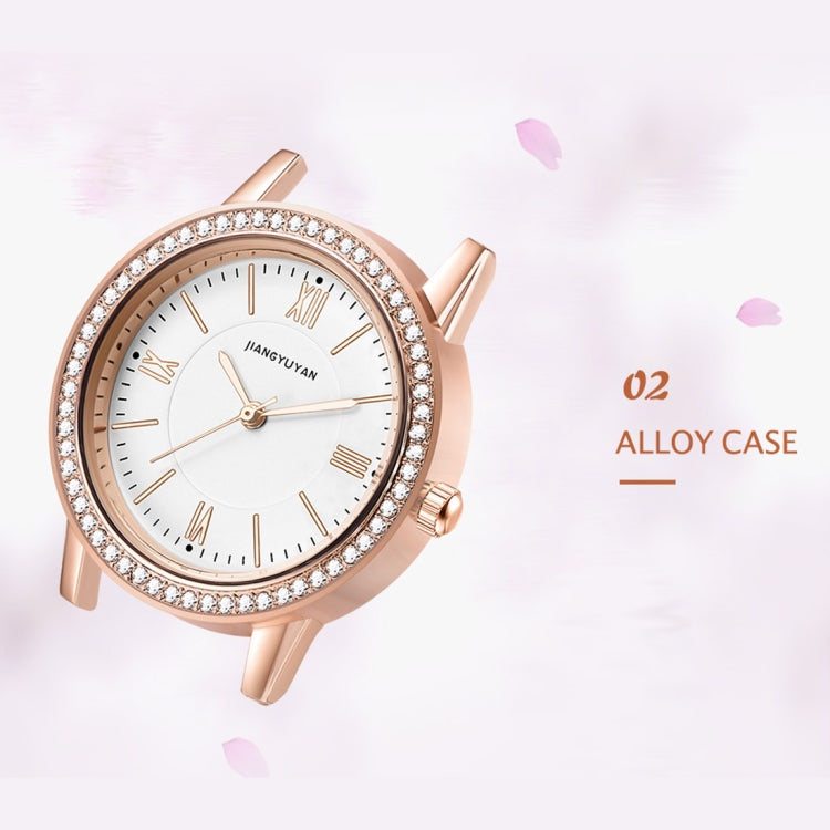 1665JIAYUYAN Fashion  Women Quartz Wrist Watch with PU Leather band and alloy watch case