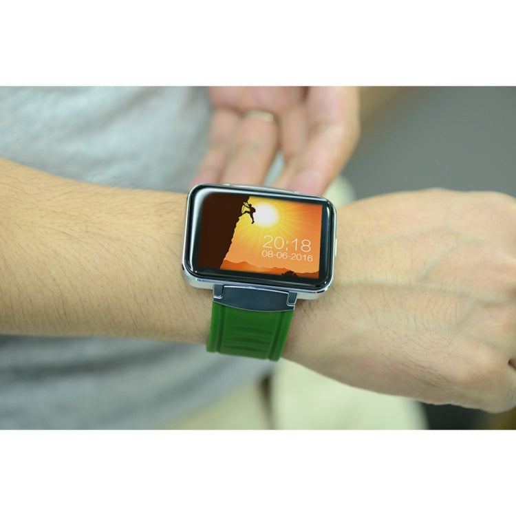 DOMINO DM98 Smart Watch Phone, 512MB + 4GB, 2.2 inch IPS Capacitive Touch Screen MT6572A Dual Core 1.2Ghz Bluetooth 4.0 Smart Watch Phone, Support GSM / WCDMA / WiFi / GPS / BT / Facebook / WhatsApp / Apps From Downloading / Anti-lost(Black)
