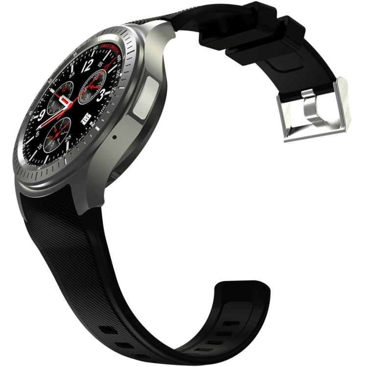 DOMINO DM368 Smart Watch Phone, 512MB + 8GB, 1.39 inch AMOLED Display Capacitive Touch Screen MTK6580 Quad Core 1.3Ghz Bluetooth 4.0 Smart Watch Phone, Support GSM / WCDMA / WiFi / GPS / BT / Facebook / Whatapp / Apps From Downloading / Anti-lost
