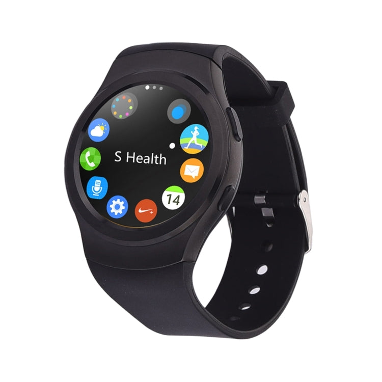 DTNO.1 G3 Smart Watch Phone, 64MB+128MB, 1.3 inch Linkit MTK2502C, Network: 2G, Support Heart Rate Monitor & Pedometer & Bluetooth & Sleep Monitor & Sedentary Reminder & Stopwatch(Black)