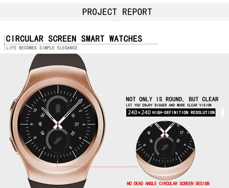 DTNO.1 G3 Smart Watch Phone, 64MB+128MB, 1.3 inch Linkit MTK2502C, Network: 2G, Support Heart Rate Monitor & Pedometer & Bluetooth & Sleep Monitor & Sedentary Reminder & Stopwatch(Black)