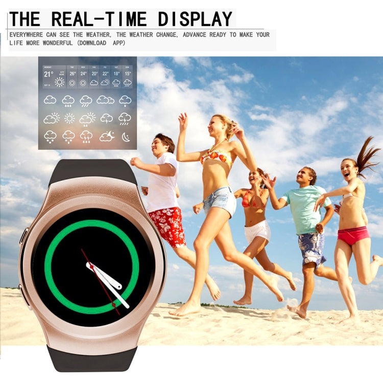 DTNO.1 G3 Smart Watch Phone, 64MB+128MB, 1.3 inch Linkit MTK2502C, Network: 2G, Support Heart Rate Monitor & Pedometer & Bluetooth & Sleep Monitor & Sedentary Reminder & Stopwatch(Black)