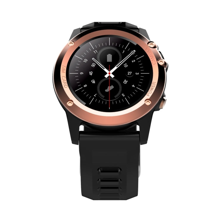 DTNO.1 H1 Smart Watch Phone, 512MB+4GB, 5MP Camera, IP68 Waterproof, 1.39 inch Android 4.4 MTK6572 Dual Core 1.0GHz, Network: 3G, Support Heart Rate Monitor & Pedometer & GPS & WiFi & Bluetooth & Sleep Monitor & Sedentary Reminder