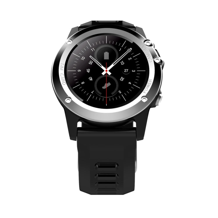 DTNO.1 H1 Smart Watch Phone, 512MB+4GB, 5MP Camera, IP68 Waterproof, 1.39 inch Android 4.4 MTK6572 Dual Core 1.0GHz, Network: 3G, Support Heart Rate Monitor & Pedometer & GPS & WiFi & Bluetooth & Sleep Monitor & Sedentary Reminder