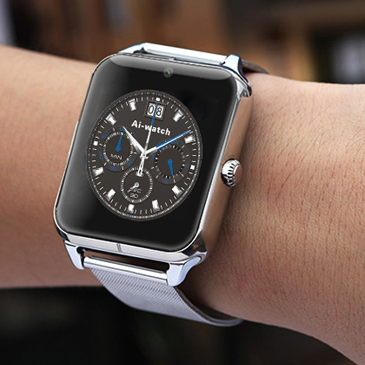 Z50 Smart Watch Phone, 1.54 inch IPS Touch Screen, Support SIM Card & TF Card, Bluetooth, GSM, 0.3MP Camera, Pedometer, Sedentary Alarm, Sleep Monitor, GPS, Remote Camera, Anti-lost Function