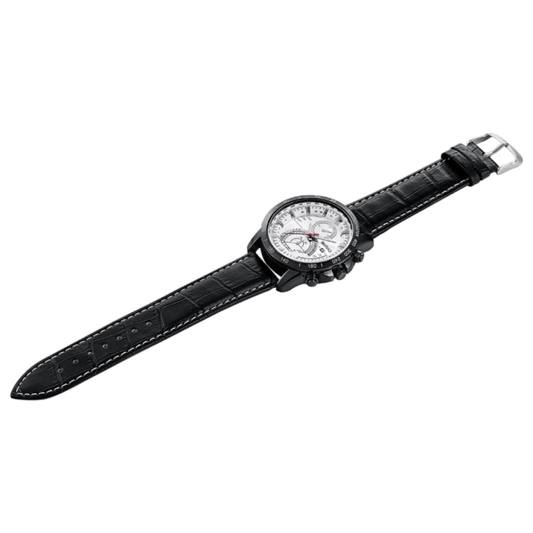 WeiYaQi 89030 Fashion Quartz Movement Wrist Watch with Leather Band