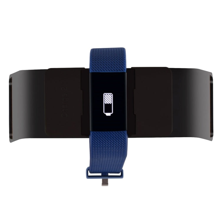 YoLike for Fitbit Charge 2 CE / RoHS / FCC Certificated Charger Charging Dock Base Cradle Holder with 1.2m Charging Cable(Black)