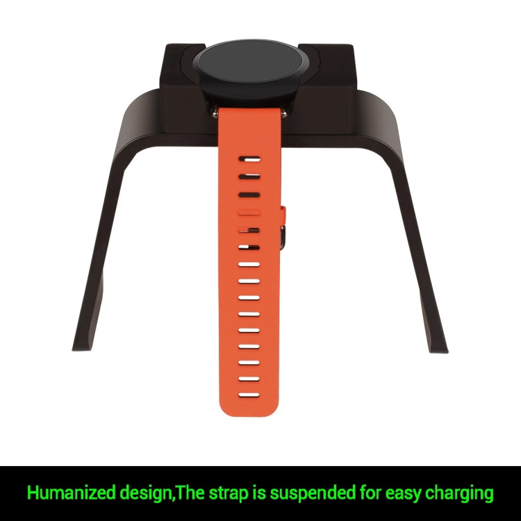 YoLike for Xiaomi Huami Amazfit CE / RoHS / FCC Certificated Charger Charging Dock Base Cradle Holder with 1.2m Charging Cable(Black)