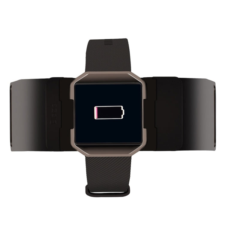 YoLike for Fitbit Blaze CE / RoHS / FCC Certificated Charger Charging Dock Base Cradle Holder with 1.2m Charging Cable(Black)