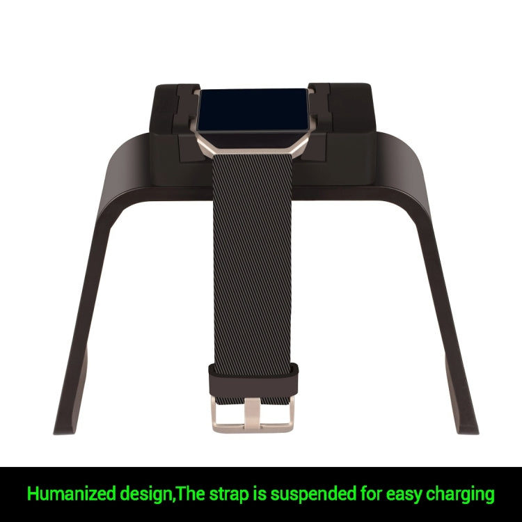 YoLike for Fitbit Blaze CE / RoHS / FCC Certificated Charger Charging Dock Base Cradle Holder with 1.2m Charging Cable(Black)