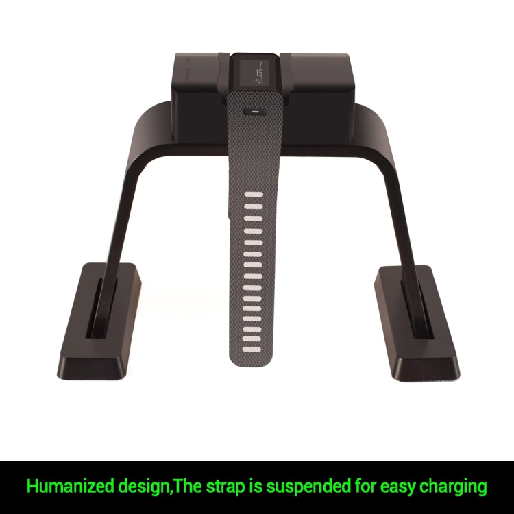 For Garmin Vivosmart HR+ CE / RoHS / FCC Certificated Charger Charging Dock Base Cradle Holder with 1.2m Charging Cable(Black)