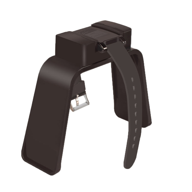 For Pebble 1 CE / RoHS / FCC Certificated Charger Charging Dock Base Cradle Holder with 1.2m Charging Cable (Black)