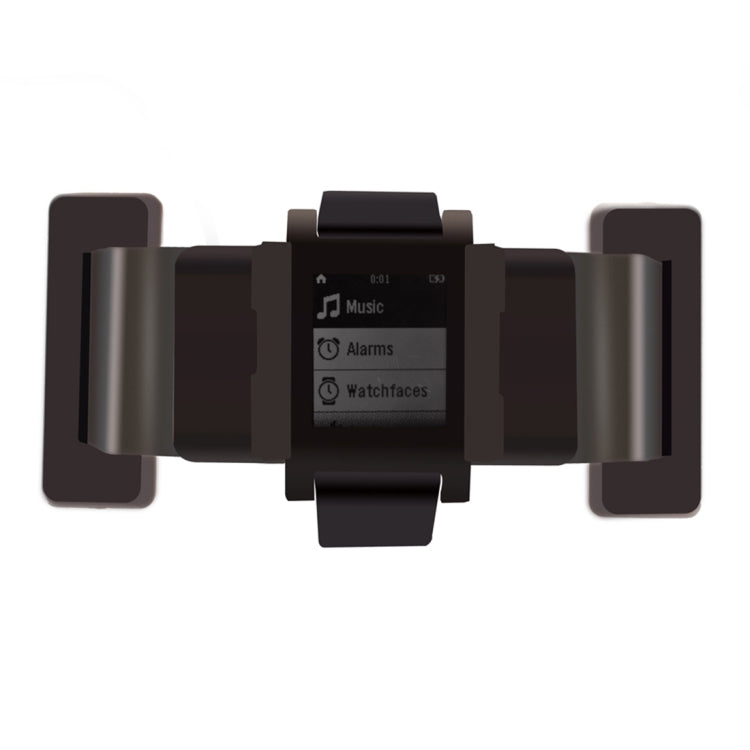 For Pebble 1 CE / RoHS / FCC Certificated Charger Charging Dock Base Cradle Holder with 1.2m Charging Cable (Black)