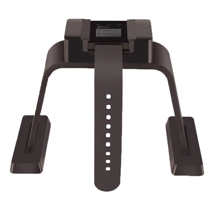 For Pebble 1 CE / RoHS / FCC Certificated Charger Charging Dock Base Cradle Holder with 1.2m Charging Cable (Black)