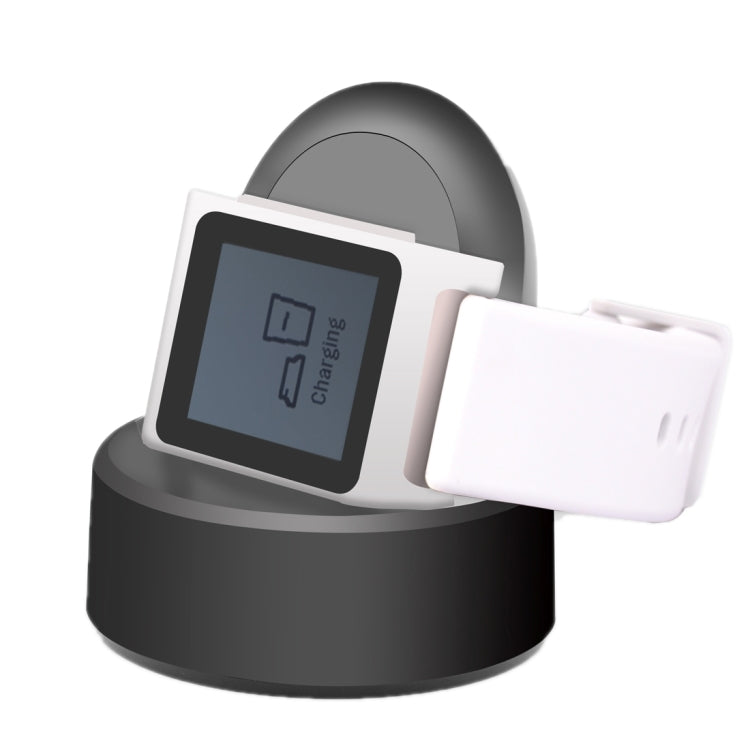 For Pebble 2+ / 2 SE CE / RoHS / FCC Certificated Charger Charging Dock Base Stand Holder with 1.2m Charging Cable(Black)