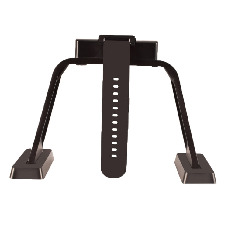 For Pebble 2+ / 2 SE CE / RoHS / FCC Certificated Charger Charging Dock Base Cradle Holder with 1.2m Charging Cable (Black)