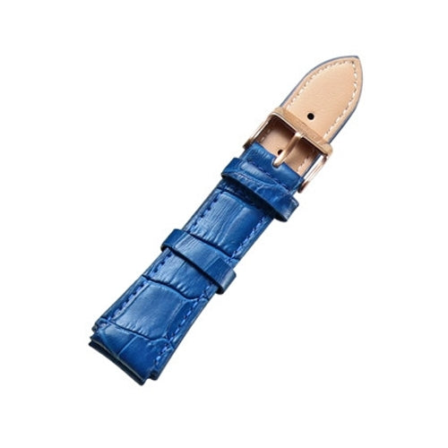 CAGARNY Simple Fashion Watches Band Gold Buckle Leather Watch Band, Width: 18mm