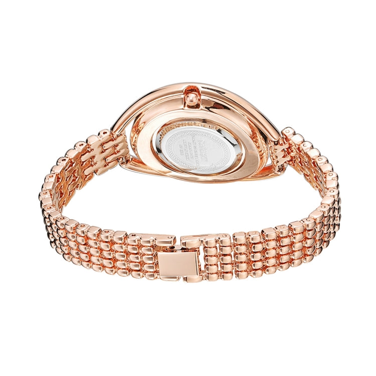 CAGARNY 6876 Water Resistant Fashion Women Quartz Wrist Watch with Stainless Steel Band