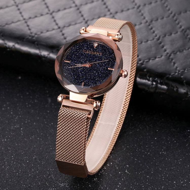 CAGARNY 6877 Water Resistant Fashion Women Quartz Wrist Watch with Stainless Steel Band