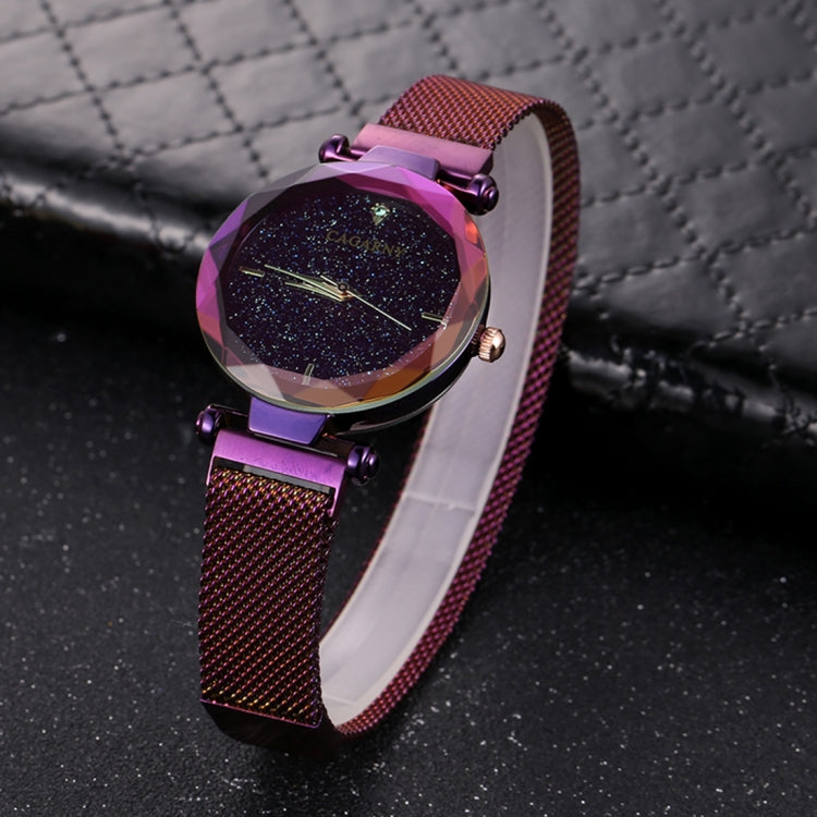 CAGARNY 6877 Water Resistant Fashion Women Quartz Wrist Watch with Stainless Steel Band