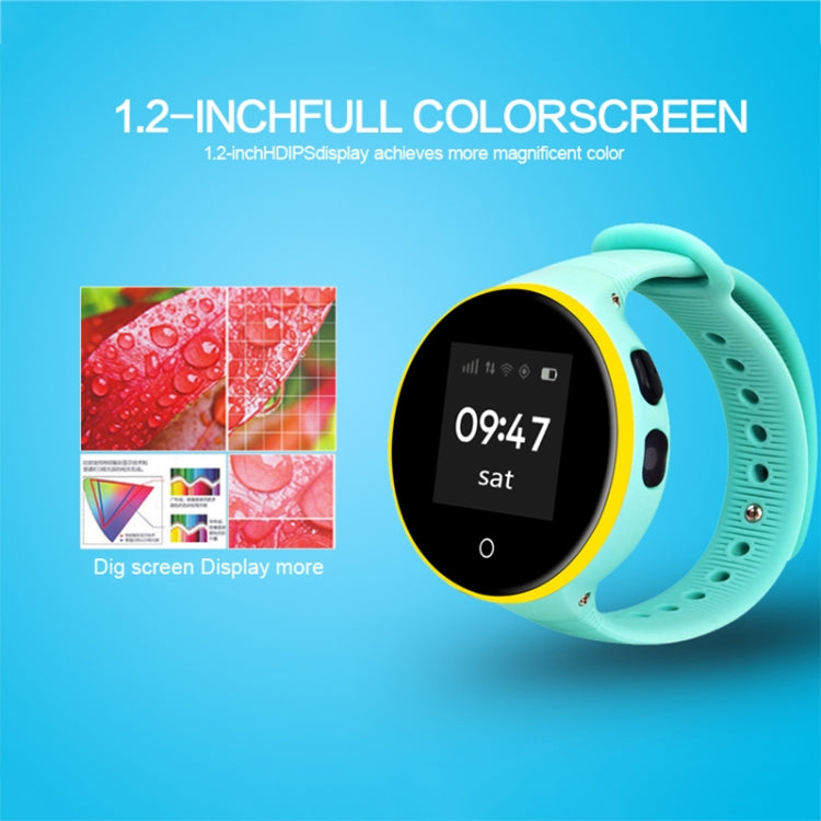 ZGPAX S669 Smart Children Watch Phone, 1.22 inch IPS MT2503, Water-resistant, Network: 2G, Support Accurate Positioning, GEO Fence,Track Playback, Pedometer, Alarm, SOS Number, Remote Monitoring