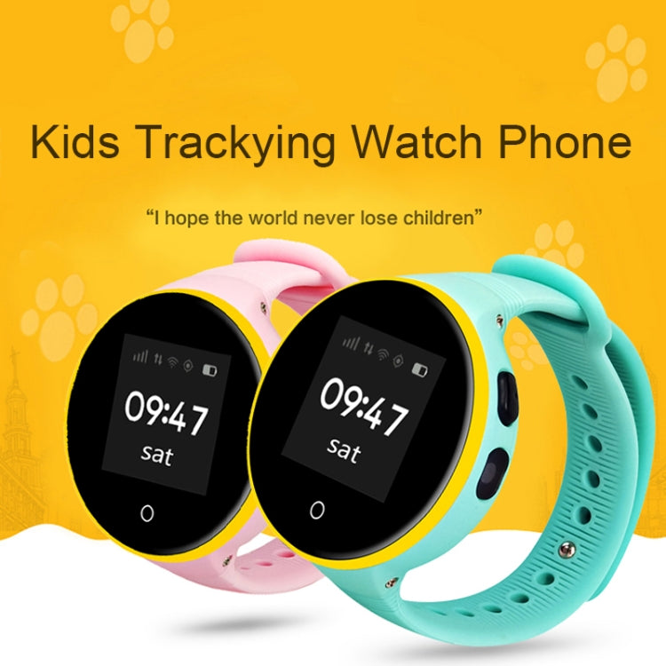 ZGPAX S669 Smart Children Watch Phone, 1.22 inch IPS MT2503, Water-resistant, Network: 2G, Support Accurate Positioning, GEO Fence,Track Playback, Pedometer, Alarm, SOS Number, Remote Monitoring
