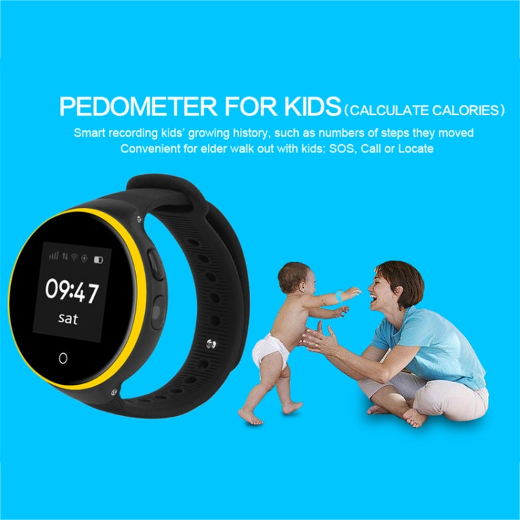 ZGPAX S669 Smart Children Watch Phone, 1.22 inch IPS MT2503, Water-resistant, Network: 2G, Support Accurate Positioning, GEO Fence,Track Playback, Pedometer, Alarm, SOS Number, Remote Monitoring