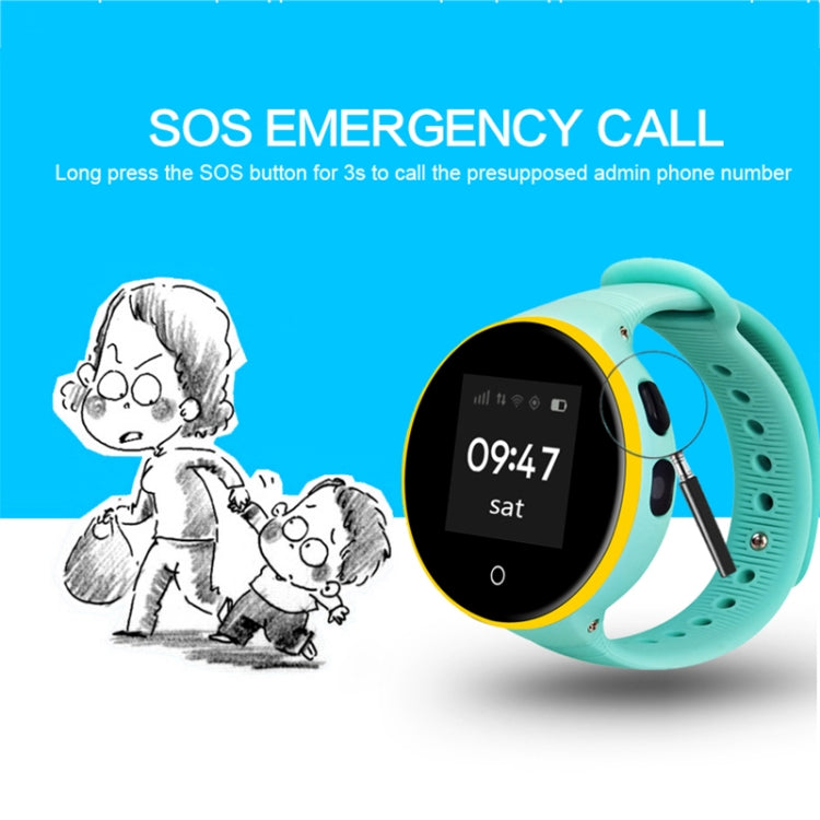 ZGPAX S669 Smart Children Watch Phone, 1.22 inch IPS MT2503, Water-resistant, Network: 2G, Support Accurate Positioning, GEO Fence,Track Playback, Pedometer, Alarm, SOS Number, Remote Monitoring